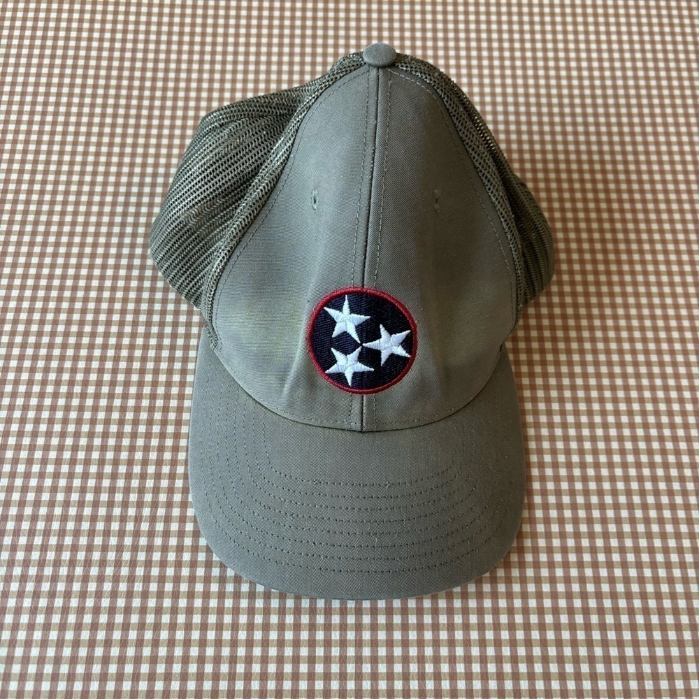 Tennessee flag adjustable cap hat back mesh. One size - Picture 1 of 9